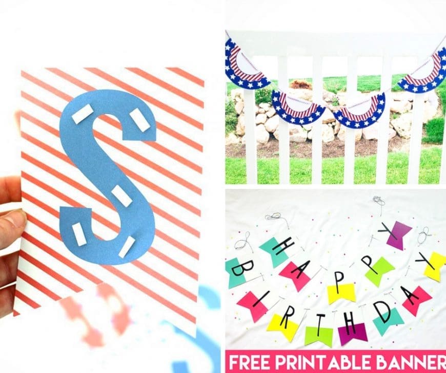 20 Beautiful and Free Printable Garlands