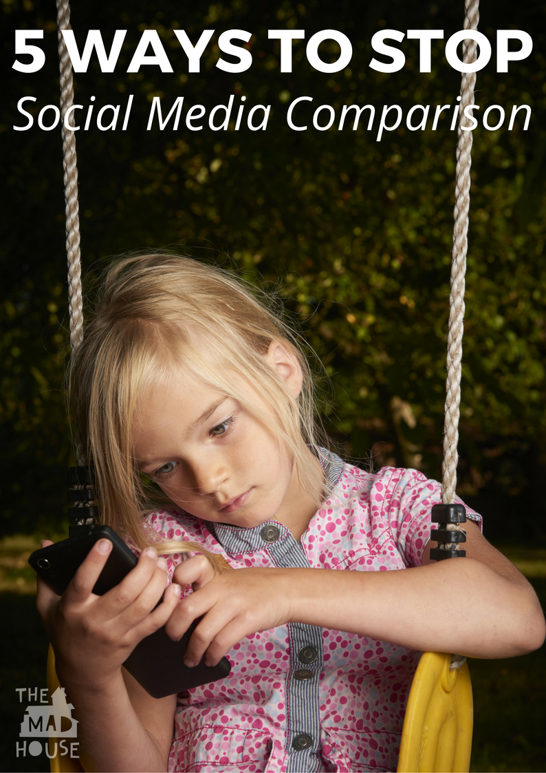 5 Ways to stop social Media comparison.Ways to stop comparing our lives on Social Media. Let's keep it real on the internet and stop social media comparison and people feeling inadequate.