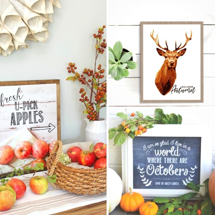 Can you feel that nip in the air? Autumn is here and we have 15 free and fabulous fall printables to share with you.
