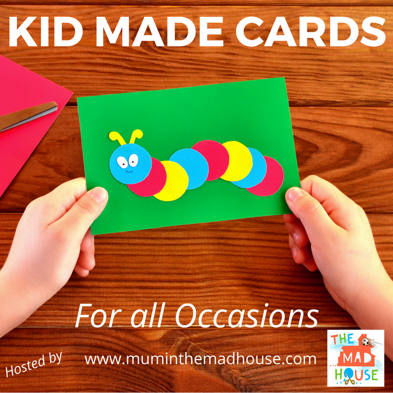 a month's worth of fantastic kid made cards for all occasions all made by children, along with full instructions for making them with your own children.