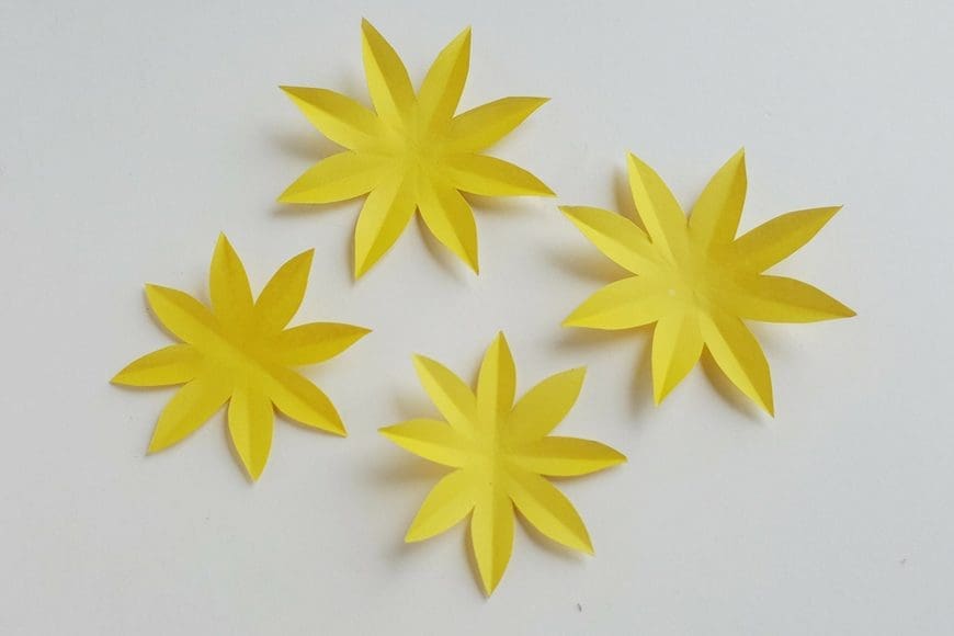 Paper Sunflower Craft