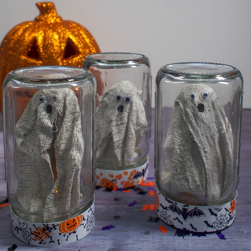 How to make captured ghosts in a jar