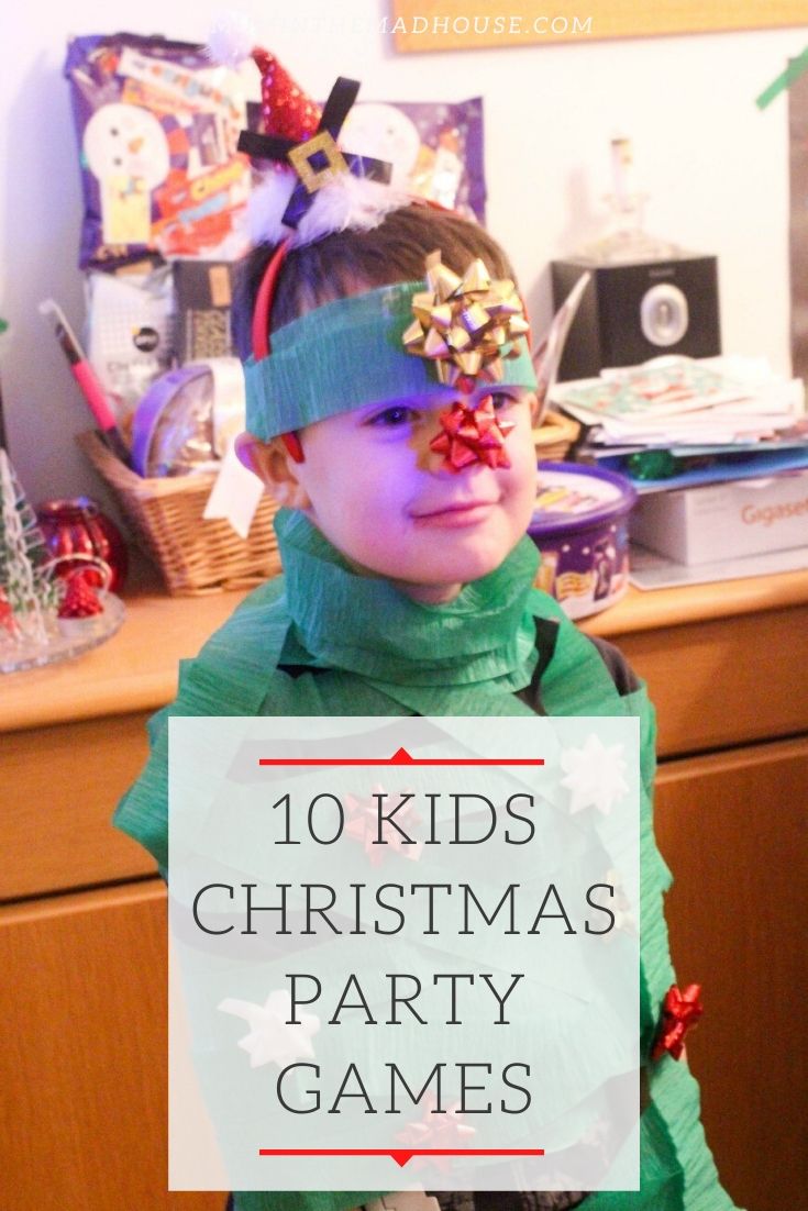 10 fun and easy Christmas party games for kids. These awesome festive games are perfect for any Christmas party.