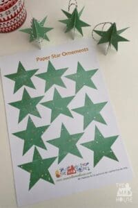 Free Printable Christmas Star Ornaments with Templates | Mum In The ...