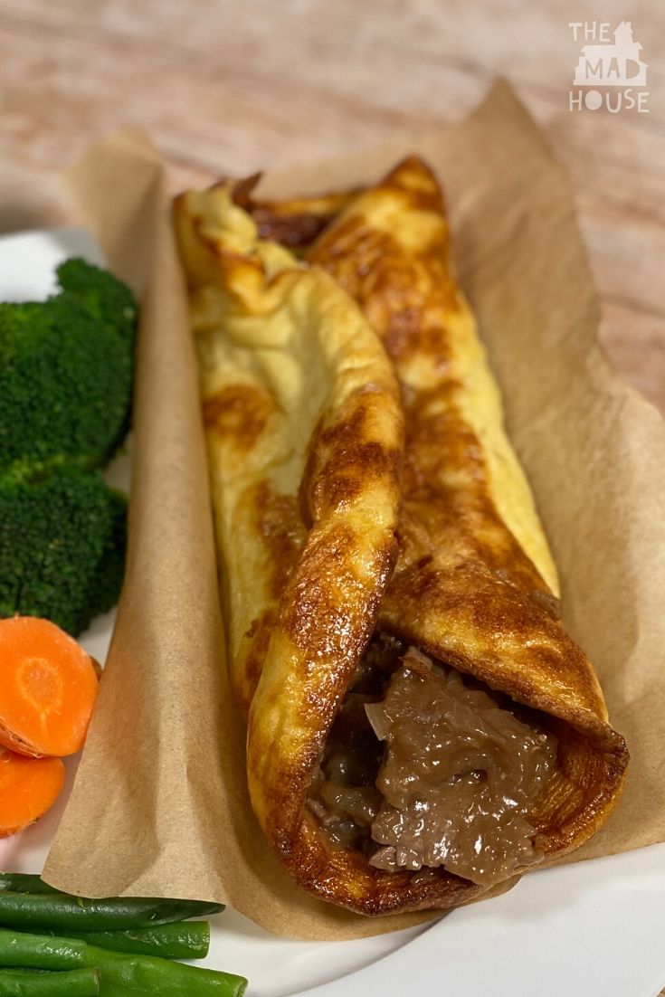 Our Yorkshire Pudding Wraps are a delicious way to use leftover roast Beef. Perfect for those of us that always knew the leftovers were the best part of a meal. 