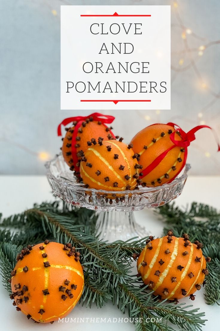 Clove and orange pomanders are a fabulous way to add to your festive home . They will fill your house with ana amazing scent and look stunning.