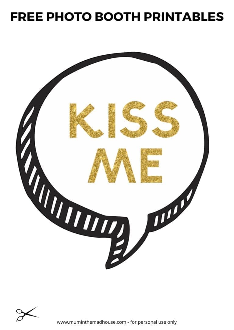 New Years Eve Photo Booth Printables - Mum In The Madhouse