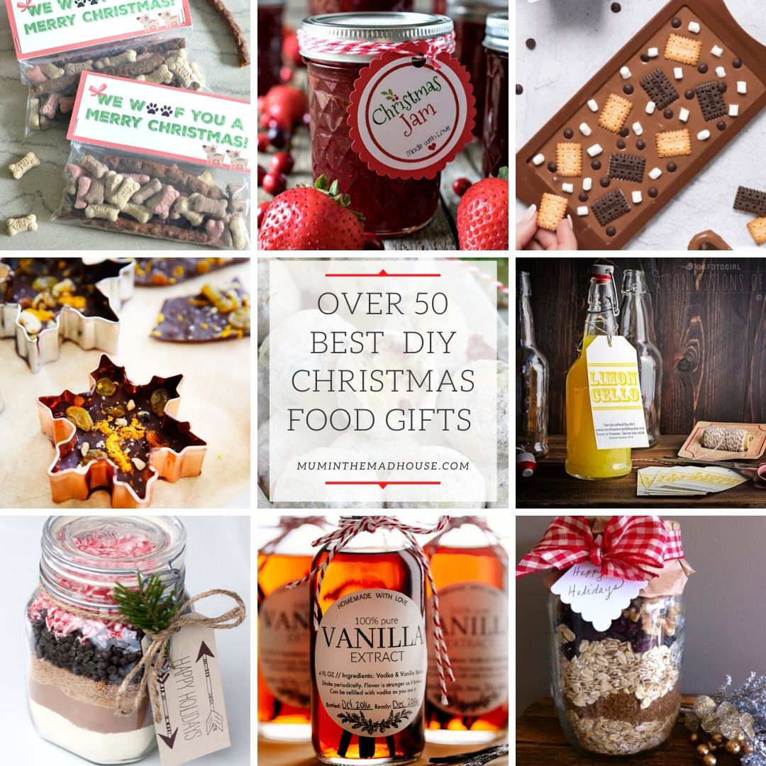 Over 50 Last minute homemade edible gifts for Christmas
