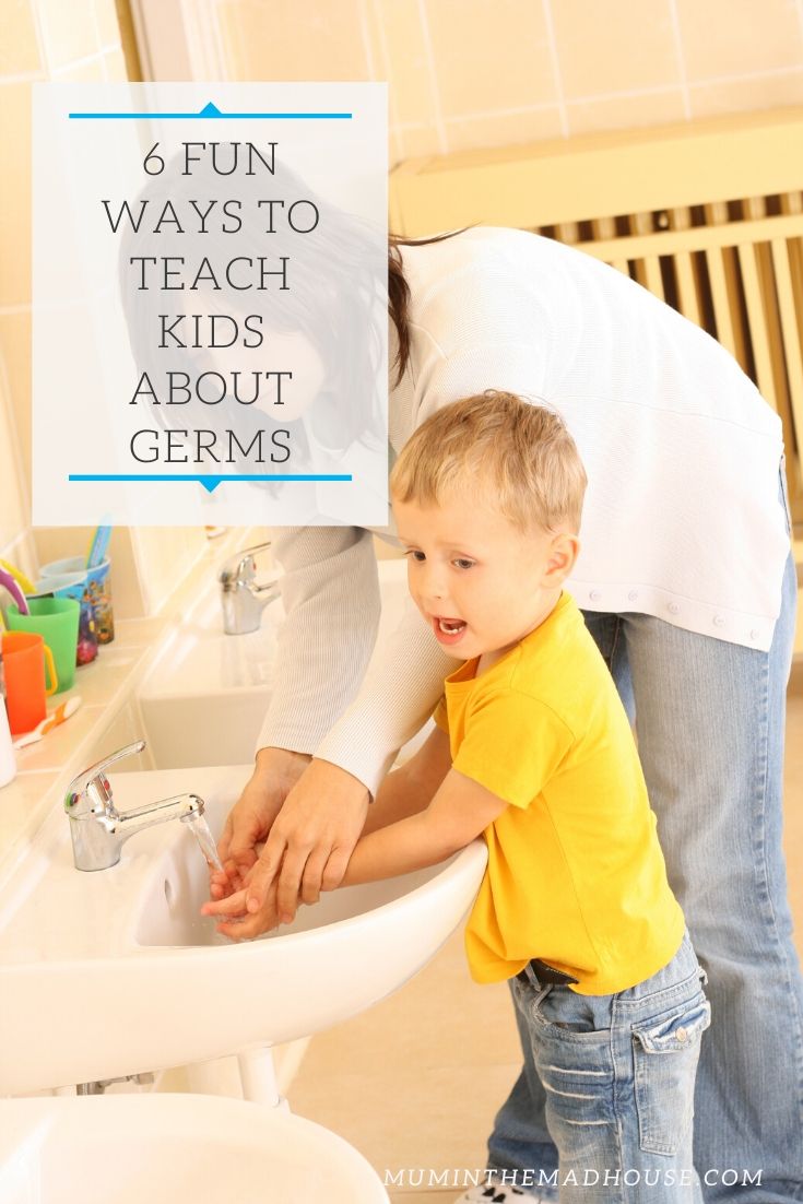 Fun ways to help your kids learn about washing their hands, helping them understand about the spread of germs and to keep on top of handwashing