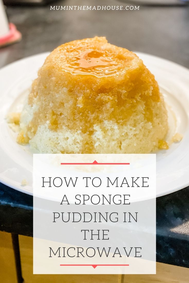 A simple and delicious microwave sponge pudding that cooks in just four minutes in the microwave and is light, fluffy and perfect served with custard. 