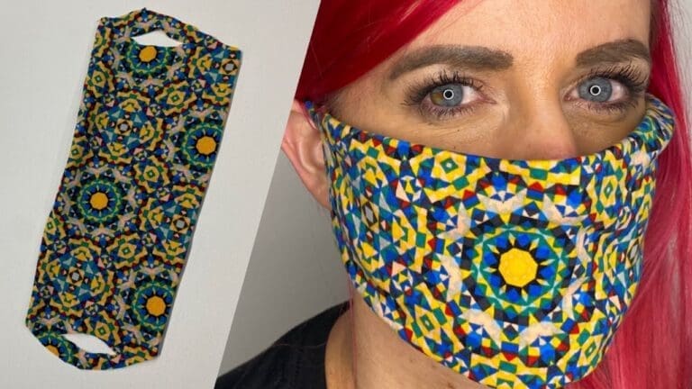 DIY No-Sew Face Mask Patterns - Mum In The Madhouse