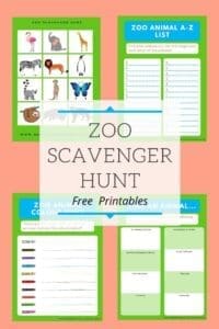 Free Printable Zoo Scavenger Hunt | Mum In The Madhouse