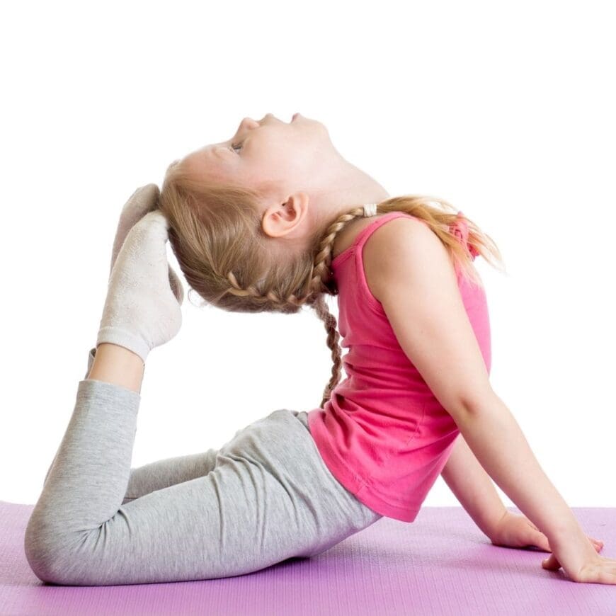 The best time to get into gymnastics is as a child, as it challenges children and provides a healthy outlet to expend their energy while learning a few important skills. 