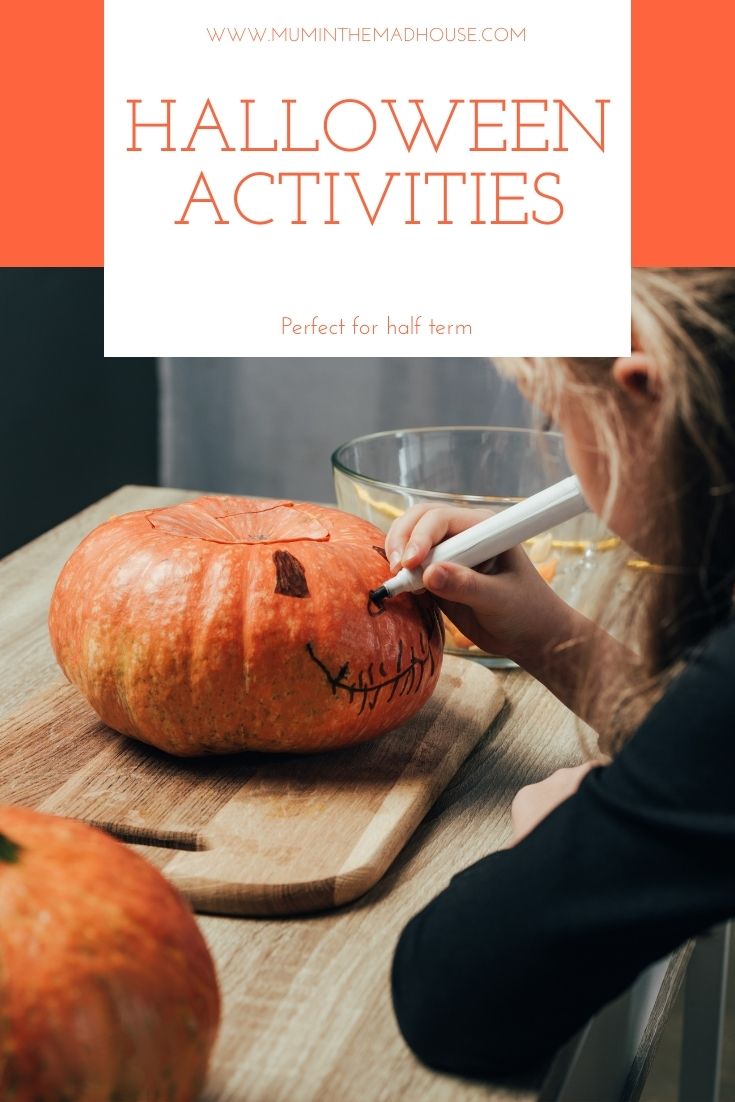 Have a Halloween at home that is fun for all with our spooky yet simple Halloween activities and crafts to do with the kids this half term.