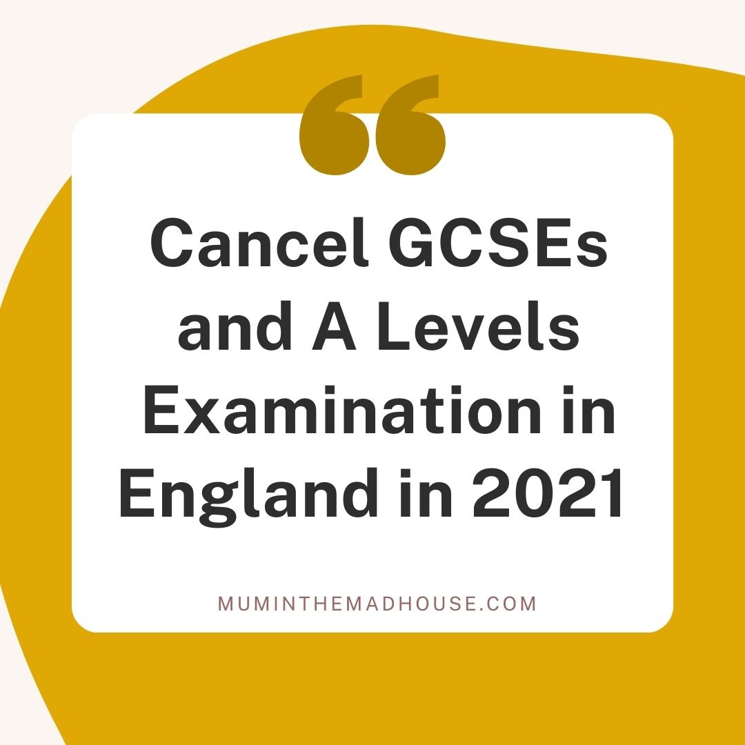Call to Cancel Exams in England for 2021