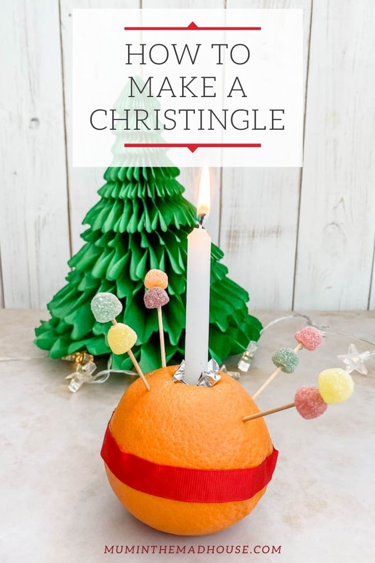 Learn how to make a Christingle at Home. Growing up the Christingle Service at my Church School 