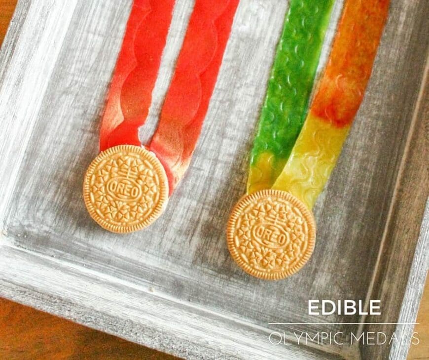 Edible Olympic Games Medals