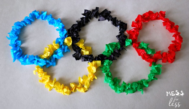 DIY Olympic Games Ring Craft