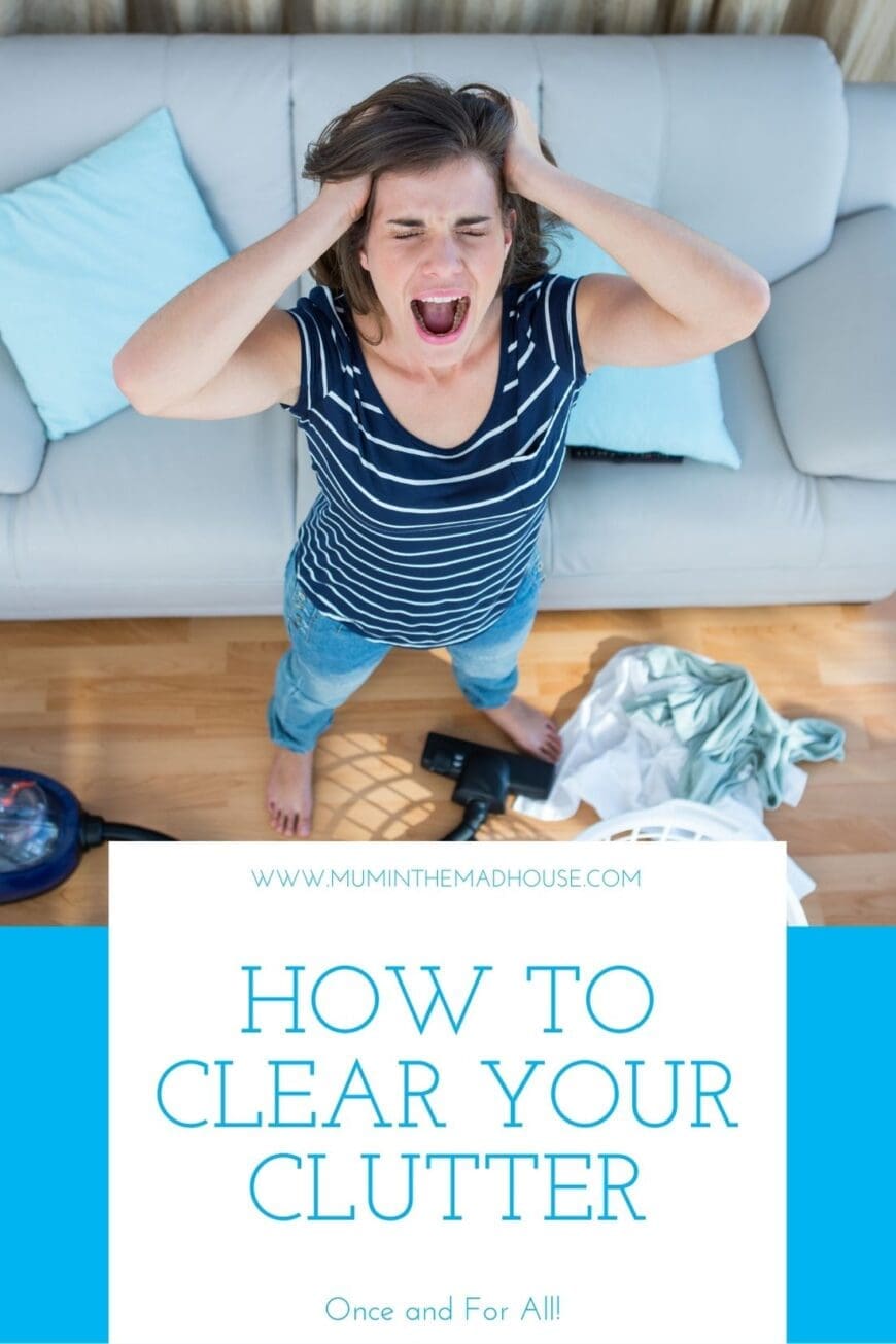 Learn how to clear your clutter once and for all with our simple to follow clutter cleaning strategies perfect for families.