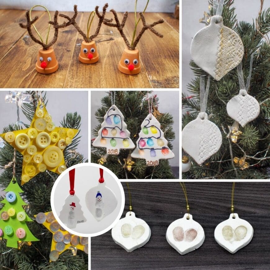 There is nothing better than DIY Christmas Tree Decorations. A Christmas tree filled with treasured homemade ornements from Christmases past.