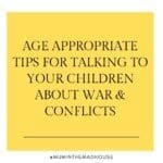How to talk to children about war - An age-appropriate Guide