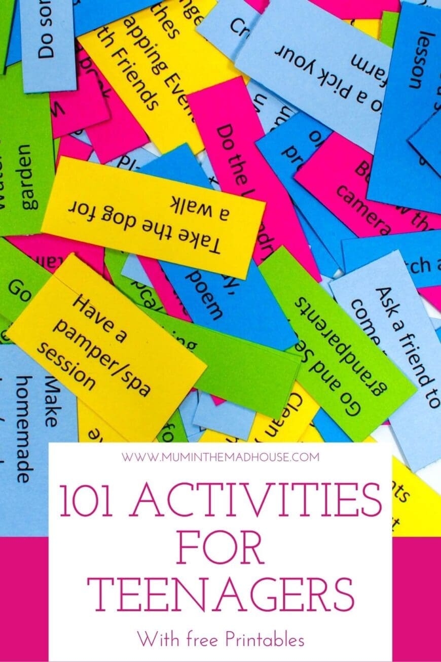 101 Activities for Teenagers Perfect for Summer