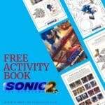 Sonic The Hedgehog 2 Free Activity Book