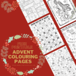 Free Colour In Advent Calendar Printables