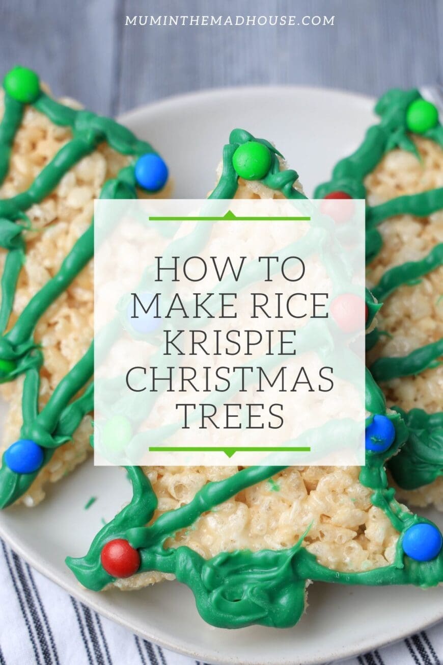  Rice Krispie Christmas Trees 