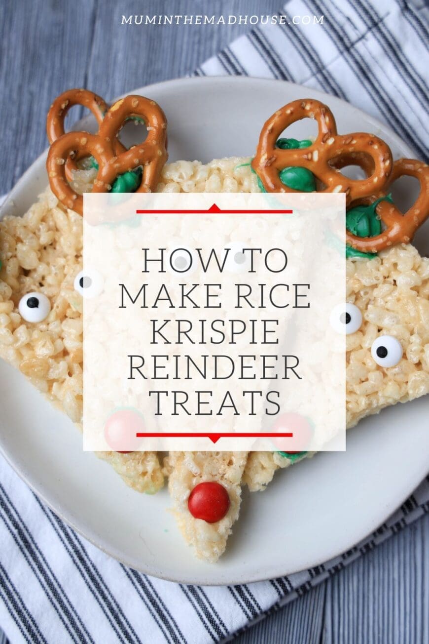 Reindeer Rice Krispie Treats