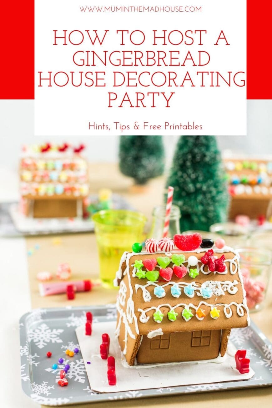 Hosting a holiday party just got much easier! Here are the simple steps to host a gingerbread house decorating party which combines entertainment and fun food.