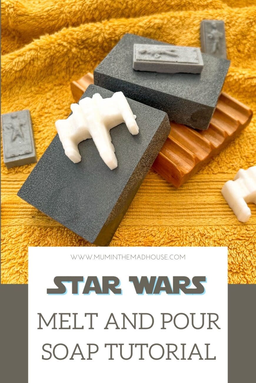 DIY Star Wars Melt and Pour Soaps