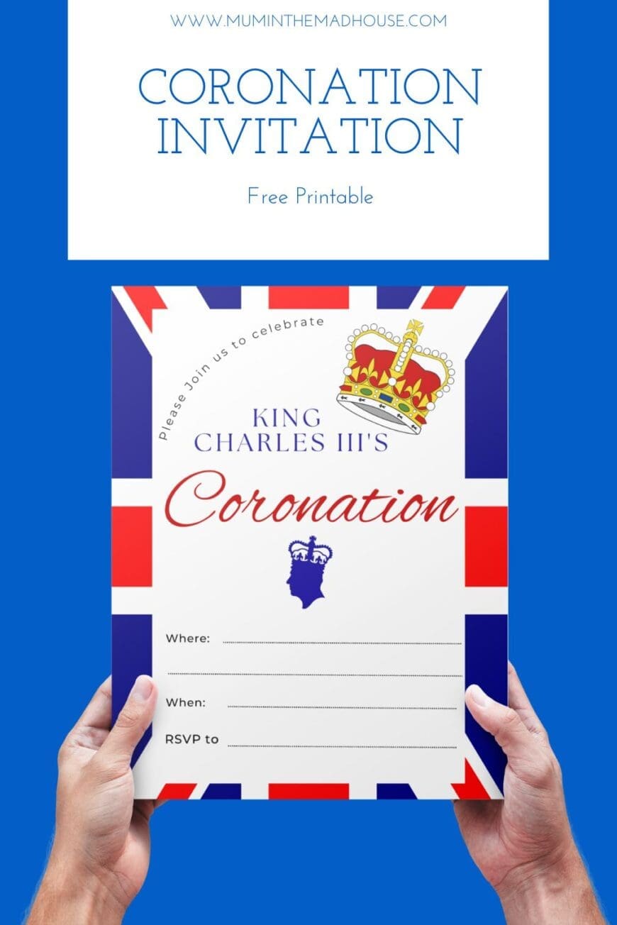 Invite neighbours, friends and family to your coronation celebration street party with these fully editable invitation templates perfect to celebrate King Charles III's coronation.