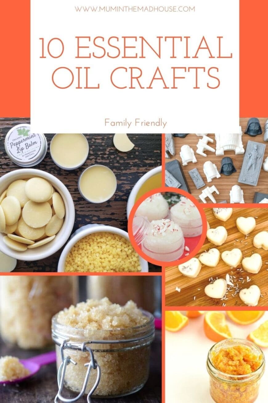 10 Family Friendly Essential Oil Crafts