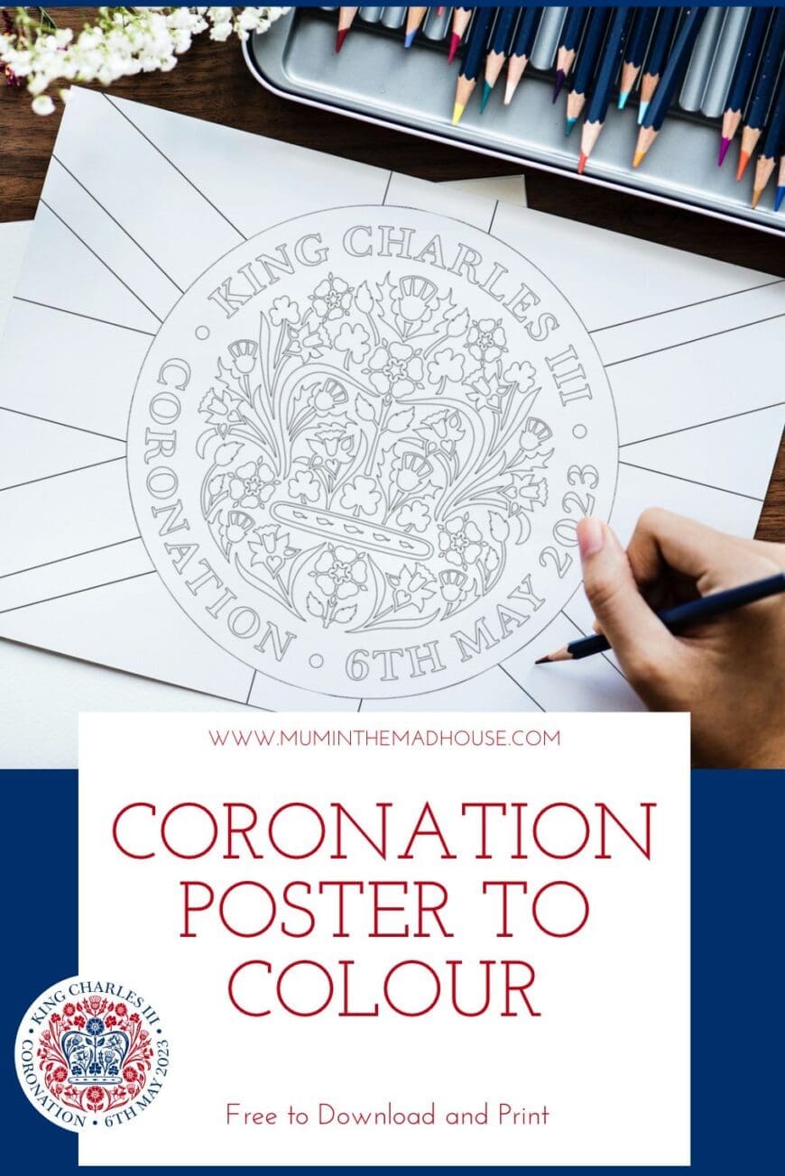 Coronation Poster to Colour