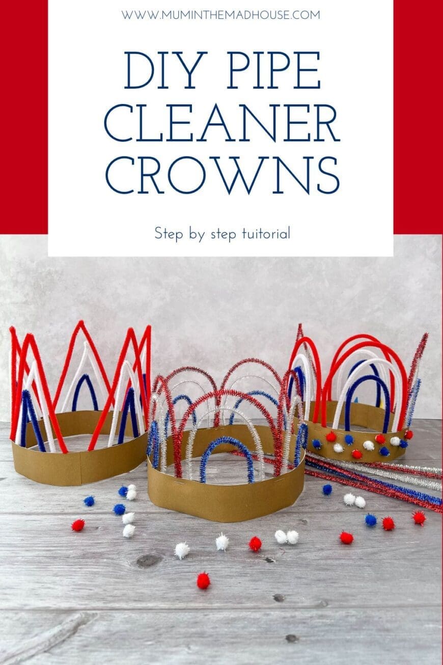 DIY Pipe Cleaner Crown - Royal Craft