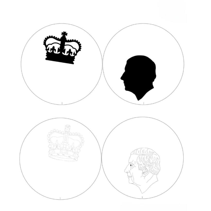 King Charles Thaumatrope Printable A Fun and Educational Craft Activity