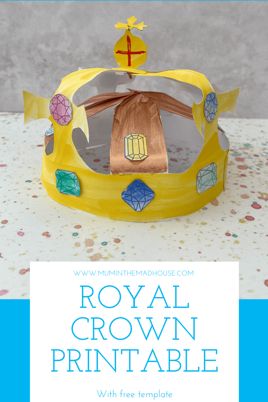 DIY printable crown template