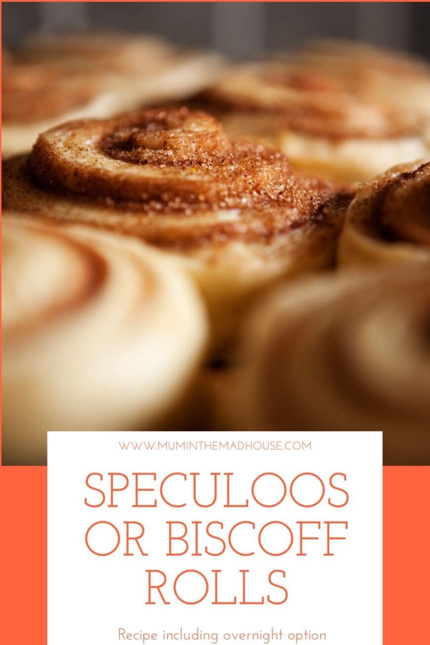 These speculoos or biscoff rolls are soft, fluffy & packed with Biscoff spread! They are a delicious alternative to cinnamon rolls.