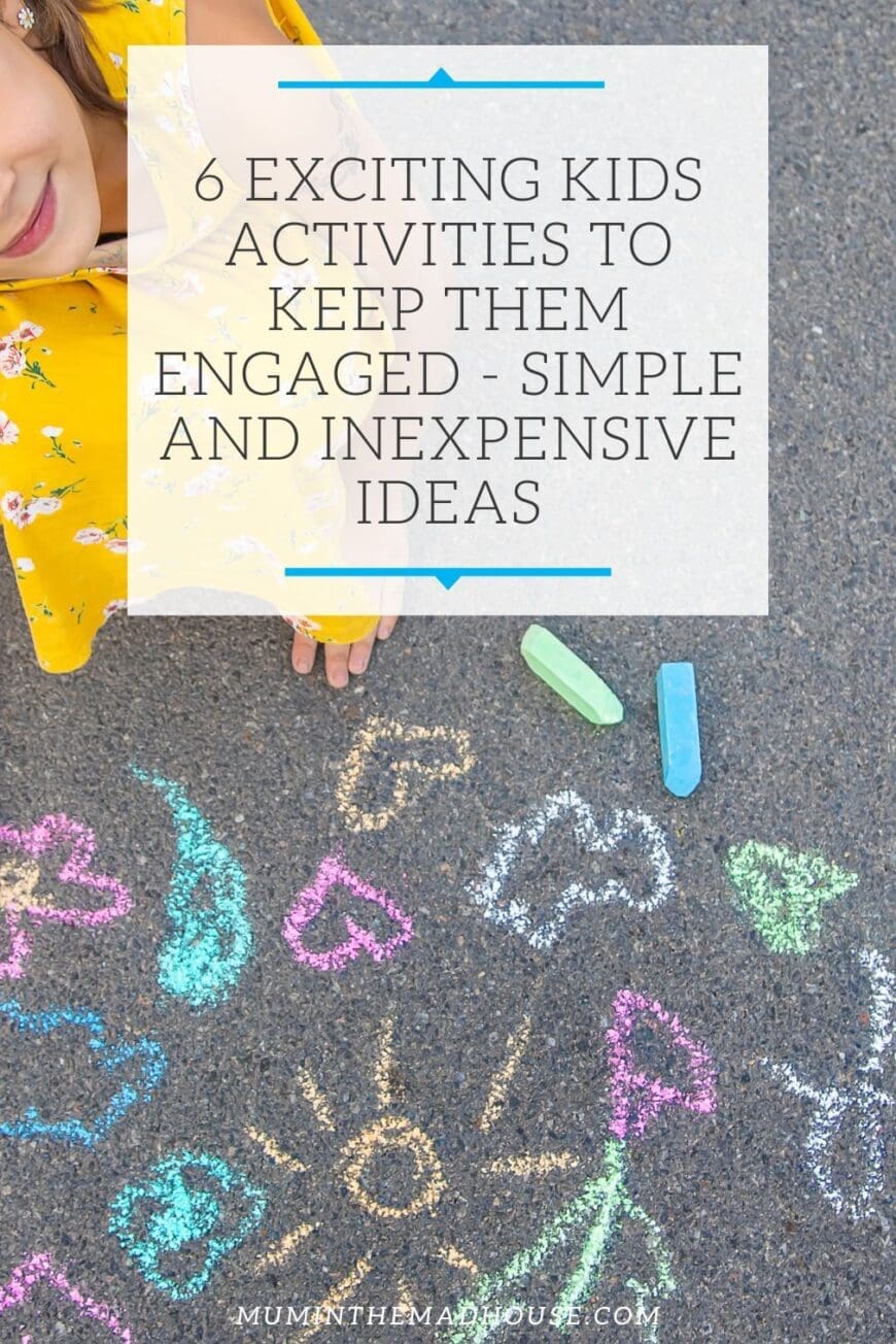 These simple activities can be set up in advance to engage and occupy kids this summer.