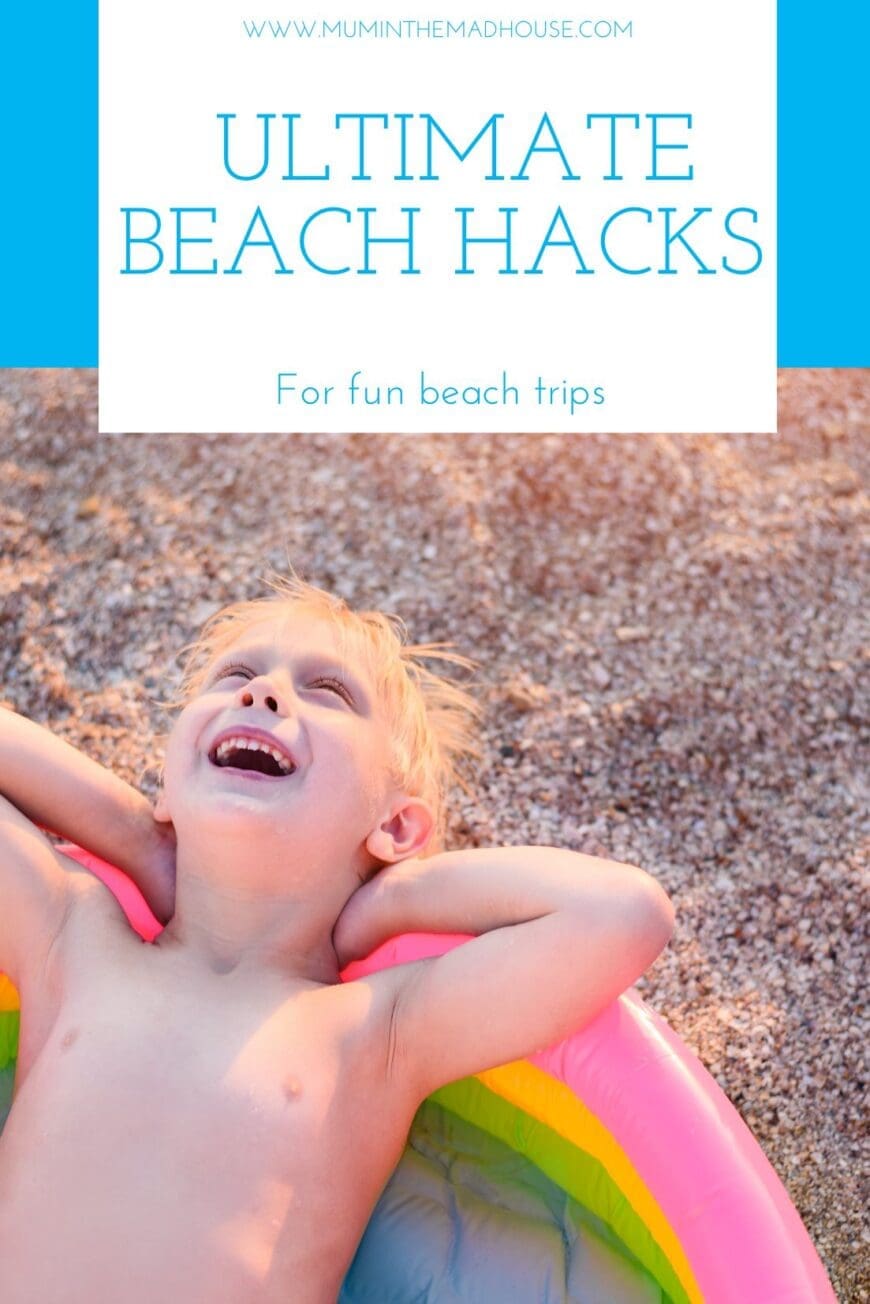 Ultimate Beach Hacks for Family Vacation. These Beach Tips & Tricks will ensure have a great time at the beach too