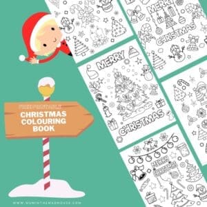 Kids Christmas Colouring Book | Mum In The Madhouse
