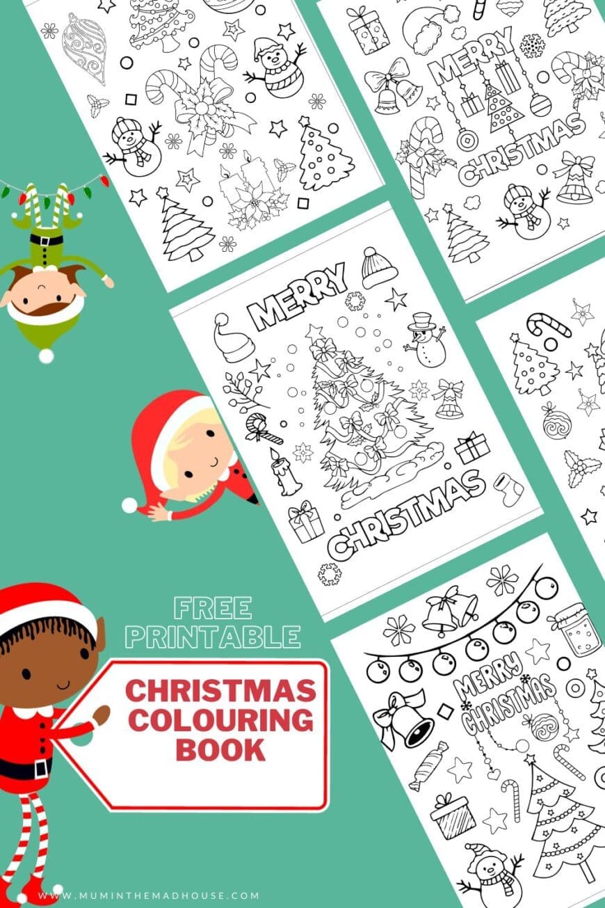Our Christmas gift for you is a free printable christmas coloring book for kids. Download and enjoy this holiday season.