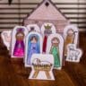 Colour In Nativity Scene Free Printable | Mum In The Madhouse
