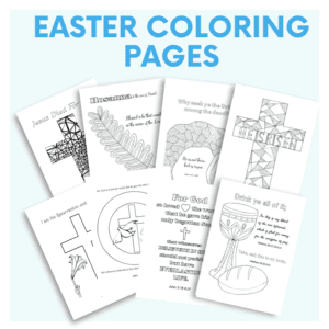 Easter Colouring Pages Religious Download