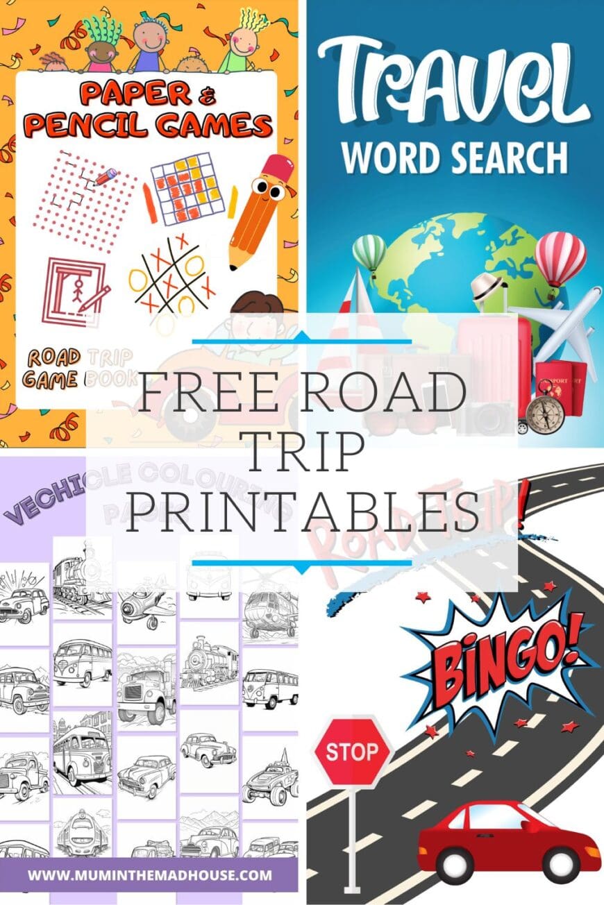 Check out our collection of printable activities for your next family road trip. Download the printables free of charge, including word search, bingo, scavenger hunt, puzzles and colouring. 