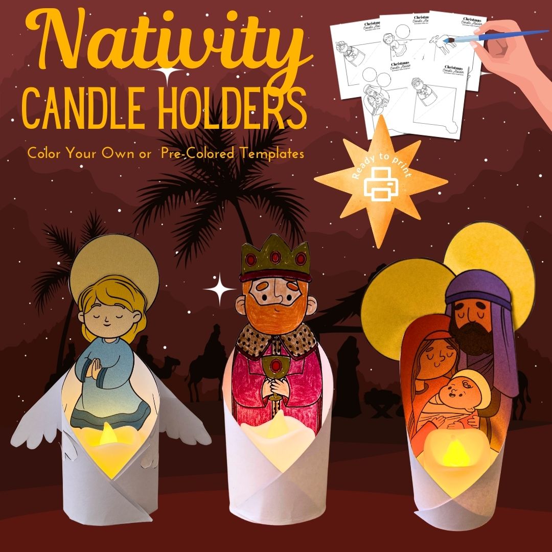 nativity-candle-holder-printables-color-or-pre-colored-templates